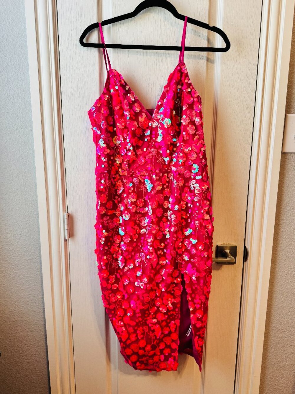 New Dress the Population Anastasia Midi Dress - Size Medium